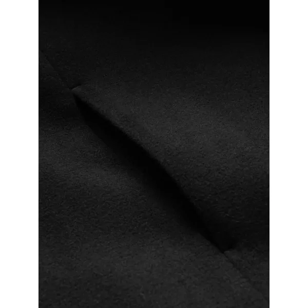  Moški plašč OMBRE OM-COWC-0141 ČRN 