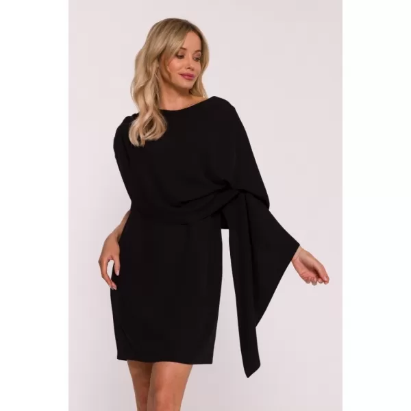  Obleka STYLOVE S423 ČRNA 