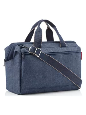 Torba REISENTHEL ALLROUNDER S POCKET TEMNO MODRA RIBJA KOST