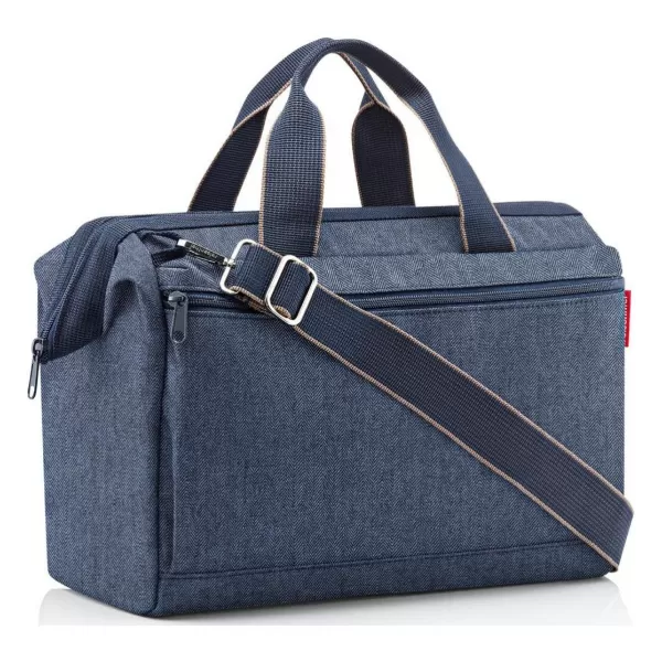  Torba REISENTHEL ALLROUNDER S POCKET TEMNO MODRA RIBJA KOST 
