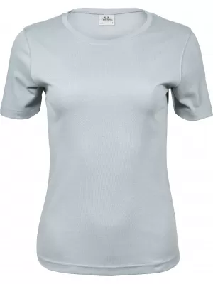 Ženska majica s kratkimi rokavi TEE JAYS | TJ 580 LEDENO MODRA
