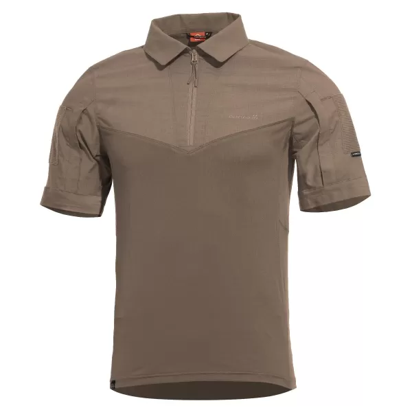  Moška majica s kratkimi rokavi z ovratnikom PENTAGON RANGER SHORT ARM SHIRT K02013 KOJOT 