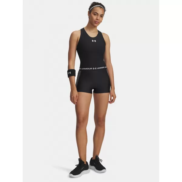  Ženske kratke hlače UNDER ARMOUR UA HG RIB SHORTY 6004852-001 ČRNA 