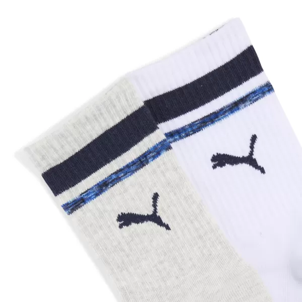  Nogavice PUMA BOYS HERITAGE STRIPE CR 94722701 BELA/MODRA 