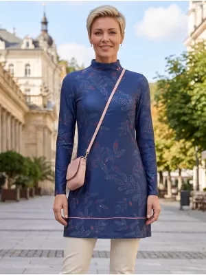 Turtleneck ALTISPORT GWENITH TEMNO MODRA