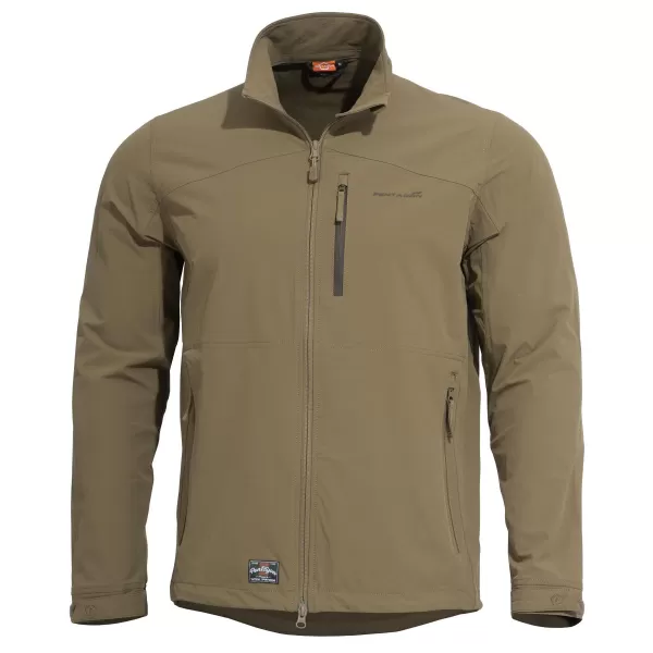  Plašč PENTAGON ELITE LIGHT SOFTSHELL JACKET K08044 KOJOT 