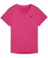 Srajca PUMA W TAD ESSENTIAL VNECK TEE 52589099 ŽAREČE ROZA