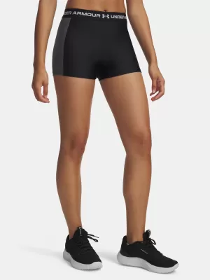 Ženske kratke hlače UNDER ARMOUR UA HG RIB SHORTY 6004852-001 ČRNA
