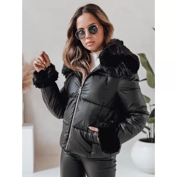  Ženska jakna DSTREET TY5067 ČRN 