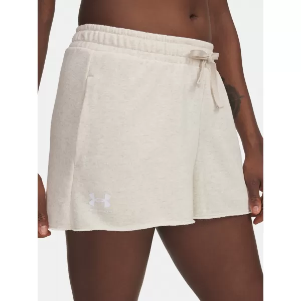  Ženske kratke hlače UNDER ARMOUR UA RIVAL TERRY SHORT 1389657-783 RJAVA 