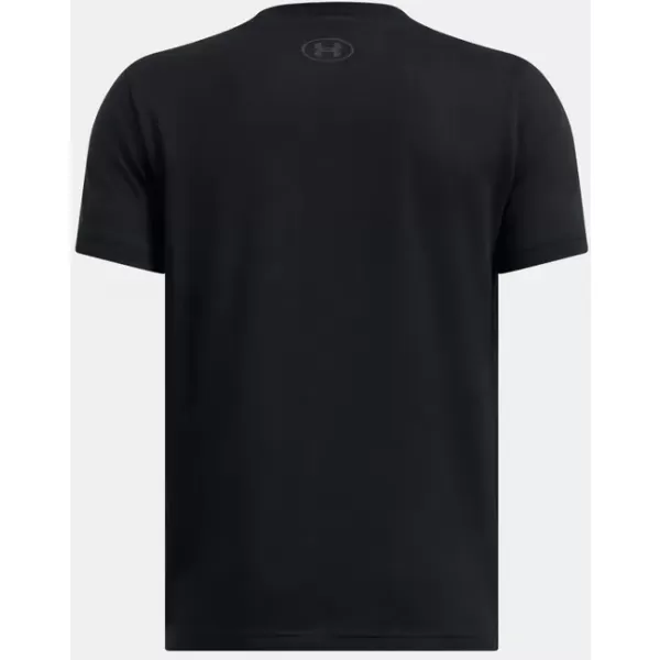  Fantovska majica s kratkimi rokavi UNDER ARMOUR UA B BOXED SPORTS UPDATE SS 1388672-001 ČRNA 