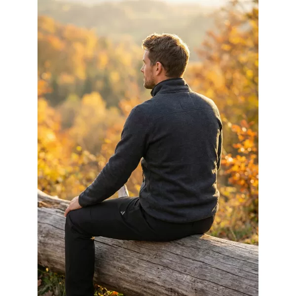  Moške softshell hlače ALTISPORT CORRON ČRNA 