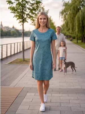 Ženska podaljšana vrhunska majica s kratkimi rokavi ALTISPORT VOJ/ALW084SAT02 ZELENA