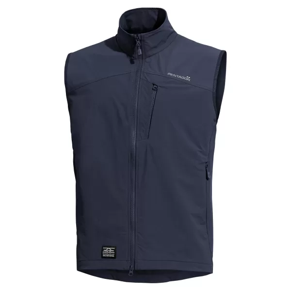  Moški telovnik PENTAGON ELITE SOFTSHELL VEST K04014 POLNOČNO MODRA 