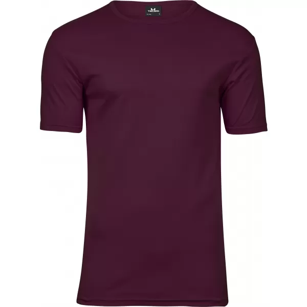  Moška majica s kratkimi rokavi TEE JAYS | TJ 520 VINO 