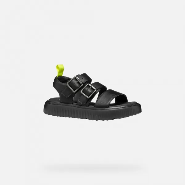  Dekliški sandali GEOX KODETTE J55DBG000BCC9999 ČRNA 
