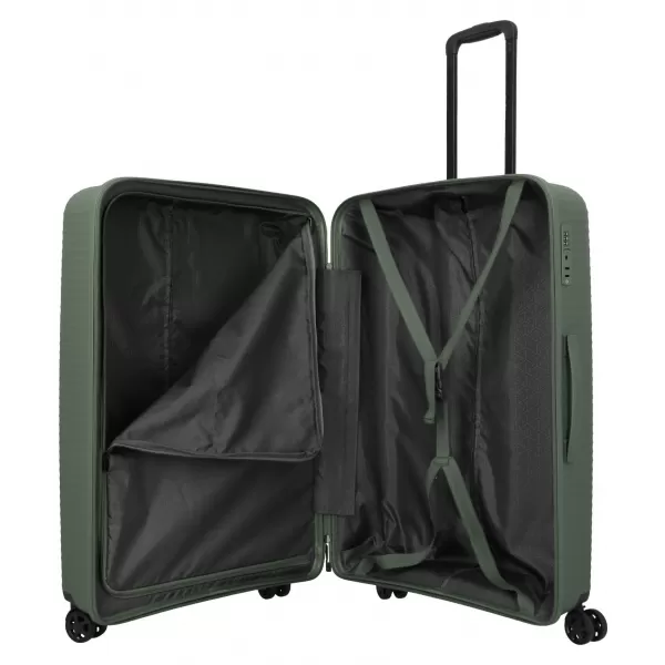  Kovček TRAVELITE Air Stripe S,M,L Slim ZELENA 