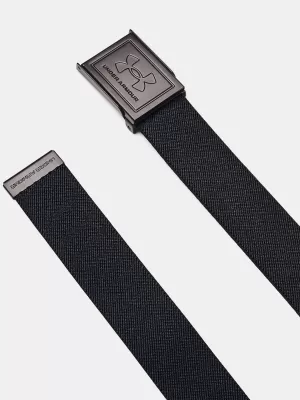 Moški pas UNDER ARMOUR M STRETCH WEBBING BELT 1383935-001 ČRNA
