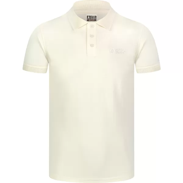  Moška T -majica z ovratnikom NORDBLANC ETERNITY NBSMT8166 KREMNO 