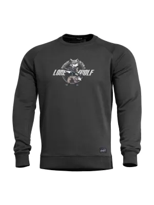Pulover PENTAGON HAWK SWEATER LONE WOLF K09019 ČRNA