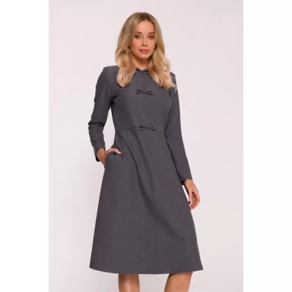  Obleka STYLOVE S413 SIVA 