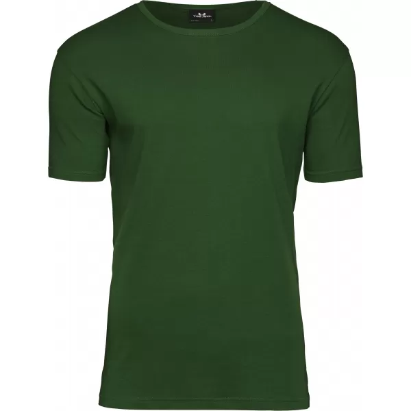  Moška majica s kratkimi rokavi TEE JAYS | TJ 520 GOZDNO ZELENA 