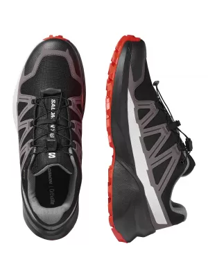 Moški čevlji SALOMON SPEEDCROSS PEAK GORE-TEX ČRNI/CASTLEROCK/ČEŠNJEV PARADIŽNIK