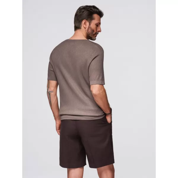  Srajca OMBRE OM-TSCT-0254 PEPEL 