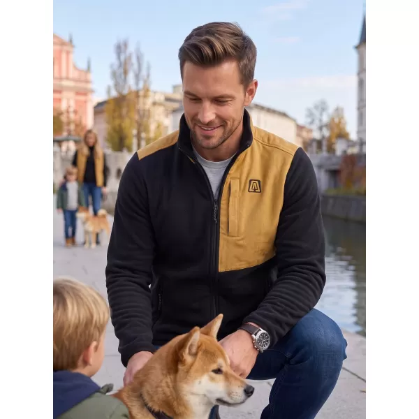  Moški pulover iz flisa ALTISPORT IKEG JANTAR 