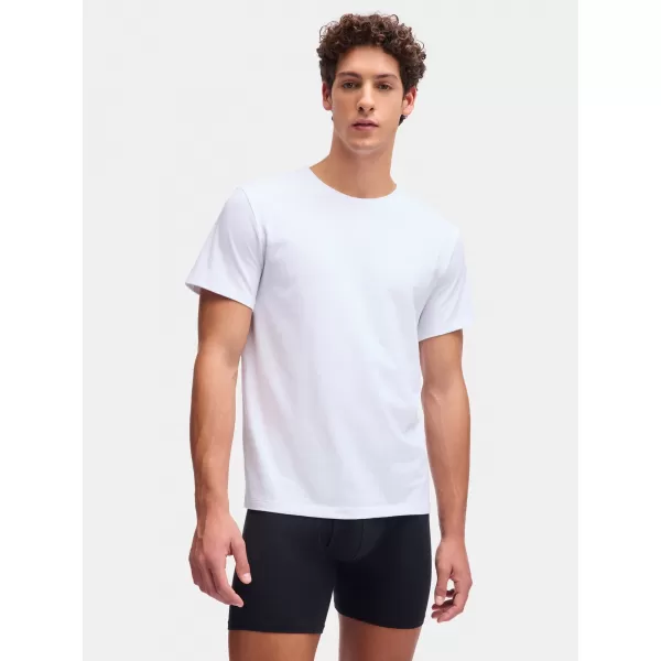  Moška majica s kratkimi rokavi UNDER ARMOUR M UA PERF COTTON CREW NECK-2PK 6007621-100 BELA 