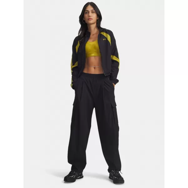  Ženske športne hlače UNDER ARMOUR UA UNSTOPPABLE RSTOP CARGO 6007025-001 ČRNA 