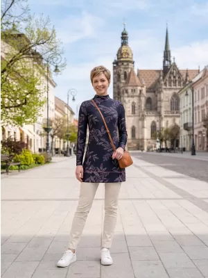 Turtleneck ALTISPORT GWENITH ČRN