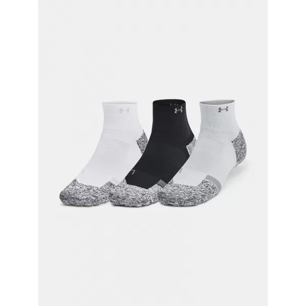  Nogavice UNDER ARMOUR UNISEX UA AD PRO QTR (3 PÁRY) 1387047-001 ČRNA 