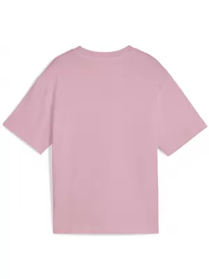 T -majica PUMA ESS BOXY TEE G 68513165 POLOŽENA ROZA