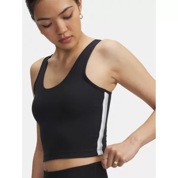  Ženski brezrokavnik UNDER ARMOUR UA MOTION SPORT TAPE TANK 6005844-006 ČRNA 