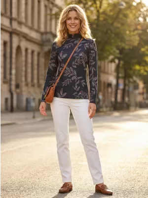 Turtleneck ALTISPORT GERDA ČRN