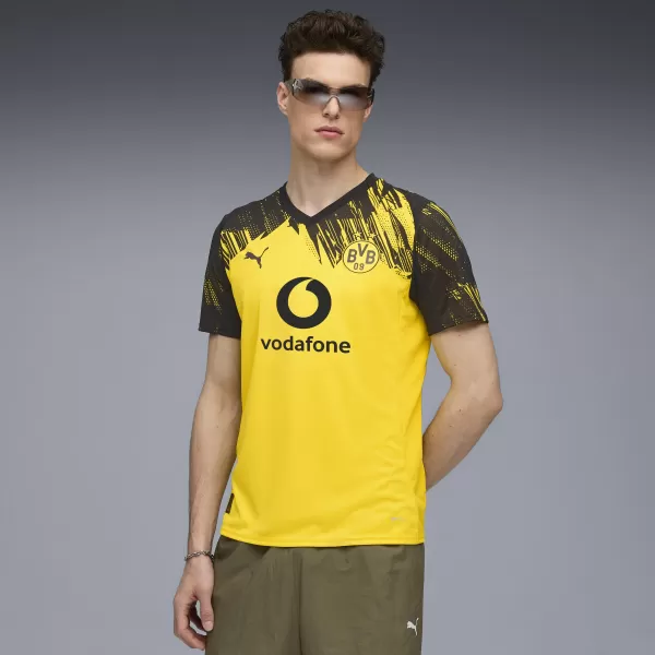  Moški dres PUMA BVB HOME JERSEY REPLICA 78008801 FASTER YELLOW/ HITREJŠA RUMENA/PUMA ČRNA 