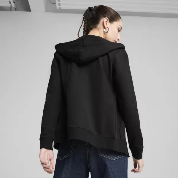  Ženska jakna PUMA ESS FULL-ZIP HOODIE FL 68240401 PUMA ČRNA 