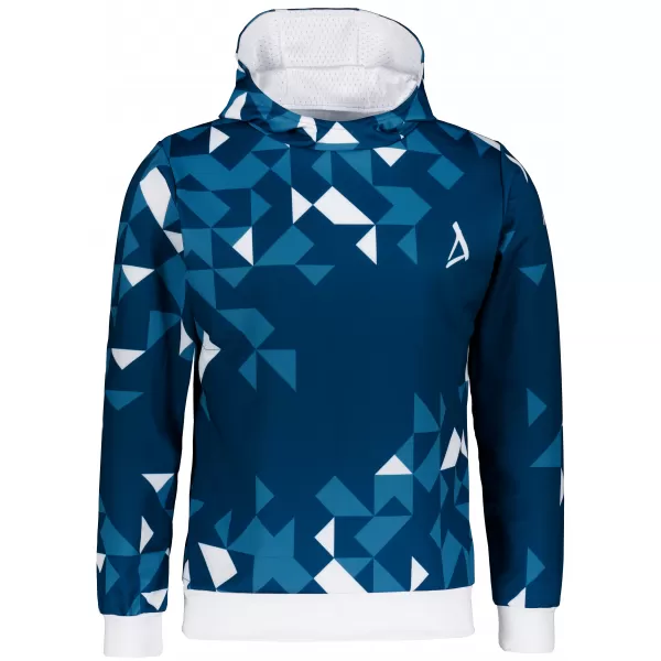  Moški vrhunski funkcionalni pulover ALTISPORT VOJ/ALM108MI01 MORNARSKO BELA 