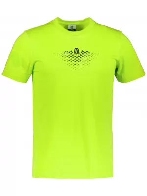Moška bombažna majica s kratkimi rokavi ALTISPORT ALM148129 APNO