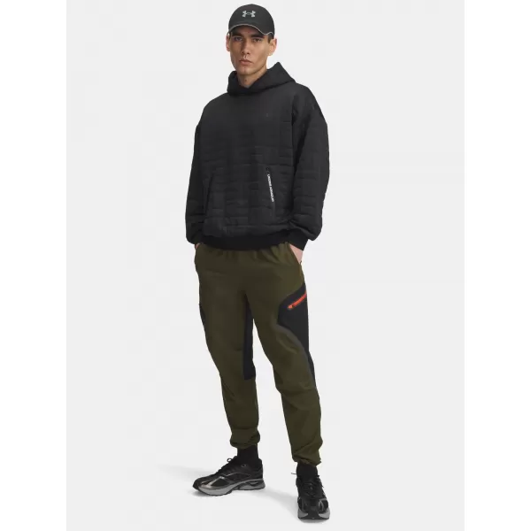  Moške športne hlače UNDER ARMOUR UA UNSTOPPABLE CARGO PANT 1390256-308 ZELENA 