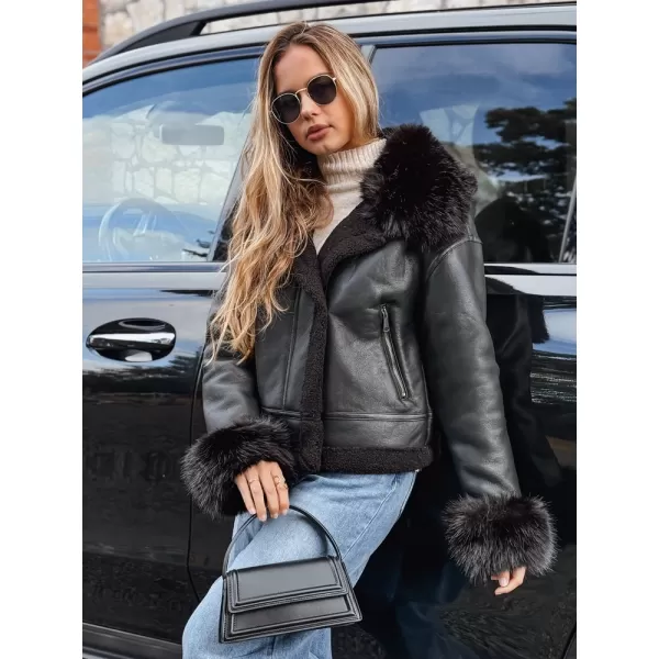  Ženska jakna DSTREET TY5244 ČRNA 