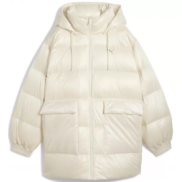  Plašč PUMA STYLE HOODED DOWN JACKET 68838987 ALPSKI SNEG 