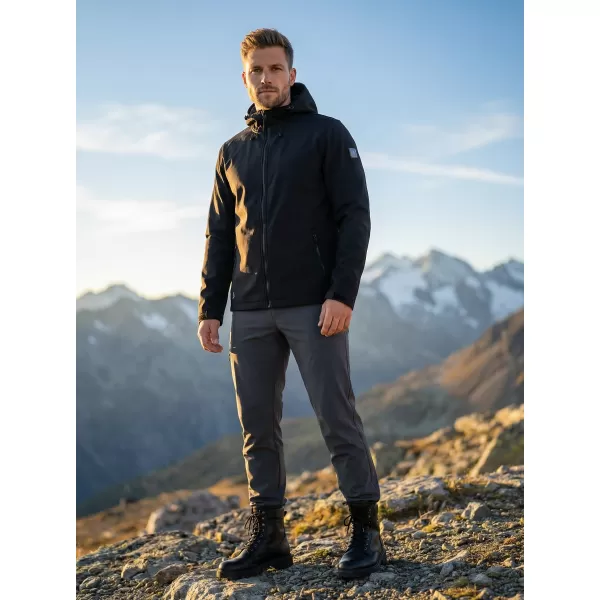  Moška softshell jakna ALTISPORT NEWET ČRNA 