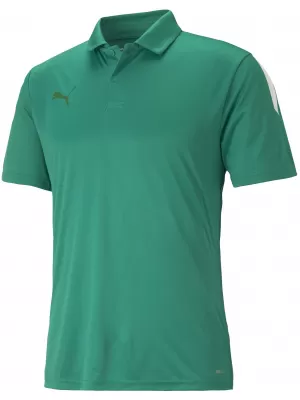 Majica z ovratnikom PUMA TEAMLIGA SIDELINE POLO 65725705 PEPPER GREEN/ POPER ZELENA/PUMA BELA