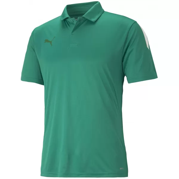  Majica z ovratnikom PUMA TEAMLIGA SIDELINE POLO 65725705 PEPPER GREEN/ POPER ZELENA/PUMA BELA 