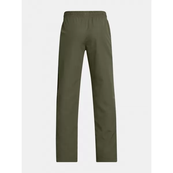  Fantovske športne hlače UNDER ARMOUR UA B RIVAL WVN PANT 1390155-390 ZELENA 
