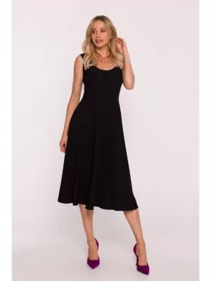 Obleka STYLOVE S424 ČRNA