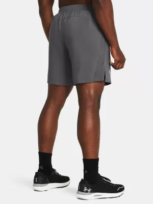 Moške kratke hlače UNDER ARMOUR UA LAUNCH 7'' SHORTS 1382620-025 SIVA