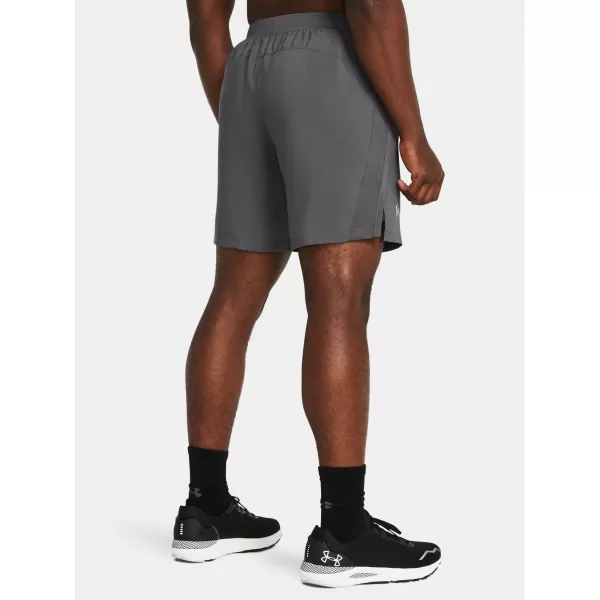  Moške kratke hlače UNDER ARMOUR UA LAUNCH 7'' SHORTS 1382620-025 SIVA 
